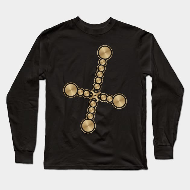 Crop Circle #35 Long Sleeve T-Shirt by MagicEyeOnly